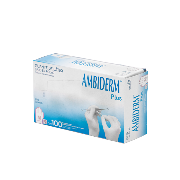 Guantes de Látex Ambiderm Plus